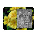 Recherche de fleur jaune magnets Pour elle