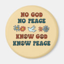 Recherche de paix de colombe magnets Chrétien