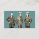Zoek naar mannen mode visitekaartjes Vintage