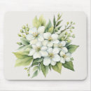Recherche de fleurs blanches tapis souris Pour tous