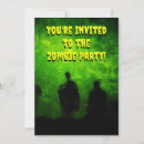 Recherche de zombies halloween invitations Fête