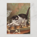 Zoek naar grappig schaak briefkaarten Katten