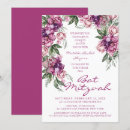 Recherche de pourpre bar bat mitzvah invitations Tendance