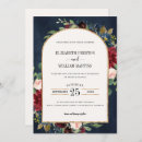 Recherche de burgundy floral mariage invitations De boho