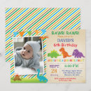 Recherche de dinosaures anniversaire invitations Anniversaire de dinosaure