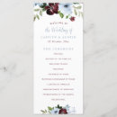 Recherche de burgundy mariage programmes Aquarelle florale