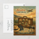 Recherche de valise vintage cartes postales Voyage