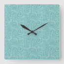 Recherche de conception de horloges Turquoise