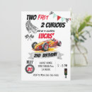 Recherche de race car anniversaire invitations Pour lui