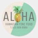 Recherche de ananas hawaïen autocollants Aloha