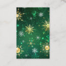 Recherche de noël cartes visite Vert