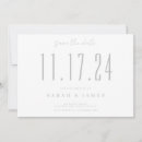 Recherche de chic wedding save the dates Non photo