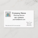 Recherche de nettoyage commercial cartes visite Équipement de nettoyage