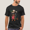 Recherche de noël de teckel tshirts Mignon