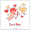 Recherche de de cupidon autocollants Cœur