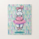 Recherche de ballerina puzzles Hippo
