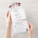 Zoek naar burgundy floral uitnodigingen Bloemen