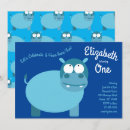 Recherche de hippopotame invitations Enfants