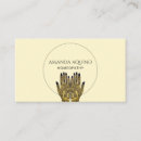 Recherche de main de henné cartes visite Yoga