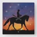 Recherche de cavalier horloges Équitation