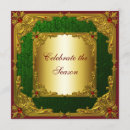 Recherche de vert rouge or invitations Entreprise