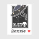 Recherche de fiction autocollants Alien