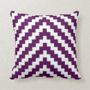 Recherche de zigzag pourpre coussins Motif
