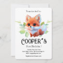 Recherche de dessin de renard invitations Animaux de la forêt