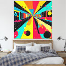 Recherche de pop impressions sur toile Couleurs vives
