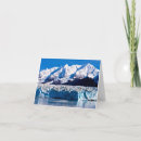 Recherche de glacier vœux cartes Bleu