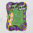 Recherche de mardi gras invitations Violet