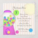 Recherche de candy party invitations Bubblegum