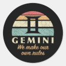 Recherche de gemini autocollants Anniversaire de juin