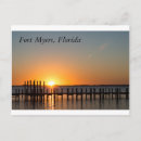 Recherche de fort myers floride cartes postales Coucher de soleil