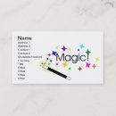 Recherche de magicien cartes visite Enfants