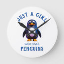 Zoek naar grappige pinguïn klokken Dier