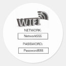 Recherche de wifi autocollants Mot de passe wifi