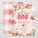 Recherche de de fraise anniversaire invitations Fraises