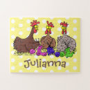 Recherche de volaille de jeu puzzles Tricot