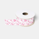 Recherche de toile rose rubans Floral