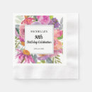 Recherche de 90 ans serviettes Rose