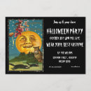 Recherche de hibou vintage invitations Lune