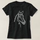 Recherche de tête de cheval tshirts Ferme