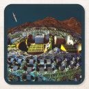 Zoek naar science fiction onderzetters Ruimte