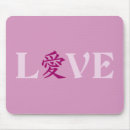 Recherche de symboles chinois tapis souris Kanji