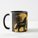 Recherche de lune loup tasses Loups