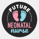 Recherche de future infirmière autocollants Diplôme
