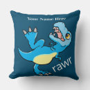 Recherche de le dinosaure coussins Tyrannosaurus rex