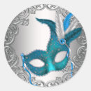 Recherche de bal masqué cartes invitations Argent