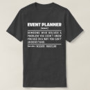 Recherche de planificateur tshirts Profession